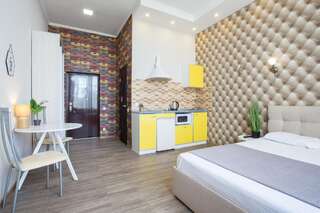 Апартаменты Bright studio in the Center - Hrekivska str. 3 Харьков Апартаменты с 1 спальней-10
